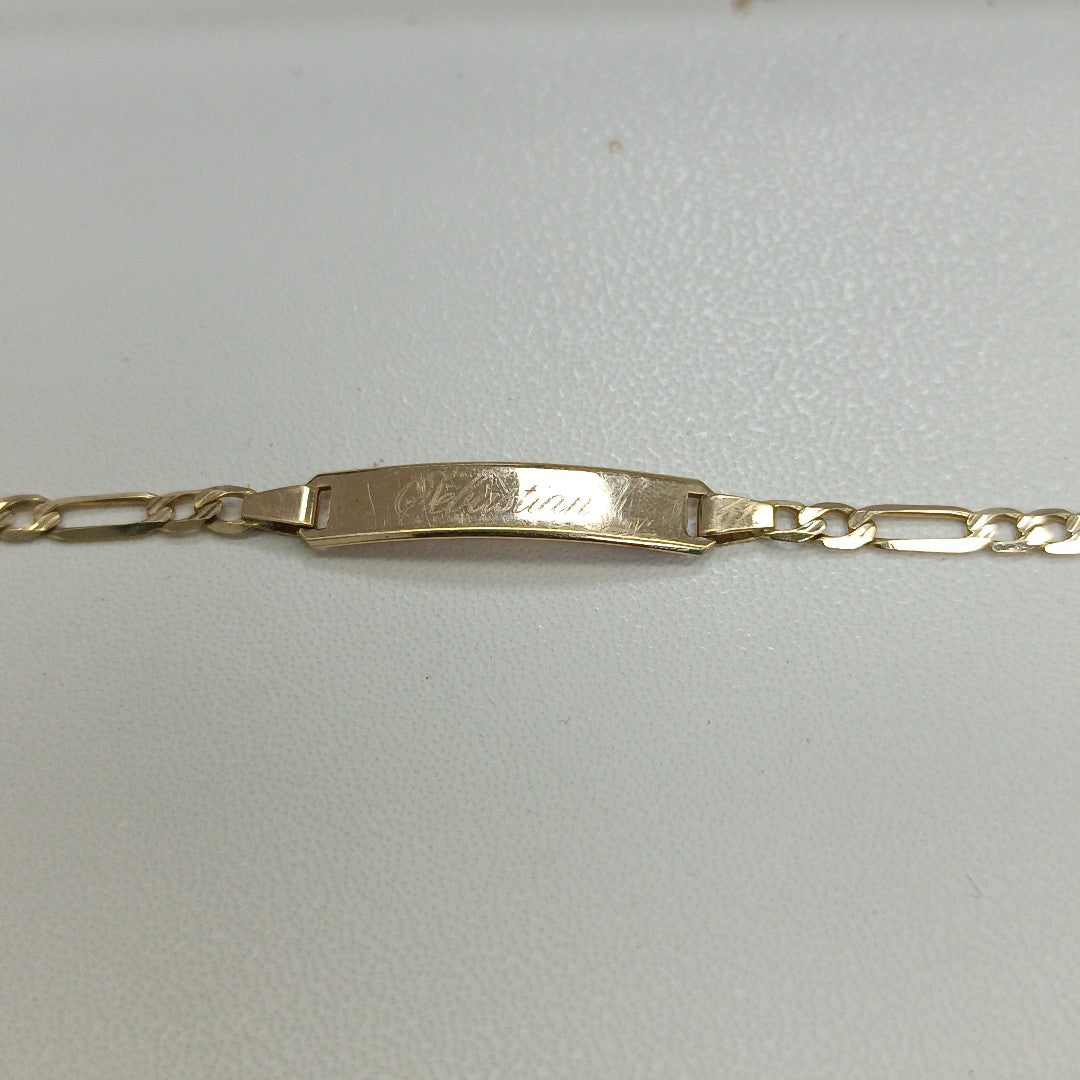 ESCLAVA ORO 14 K 2.7 GRMS (SEMINUEVO)