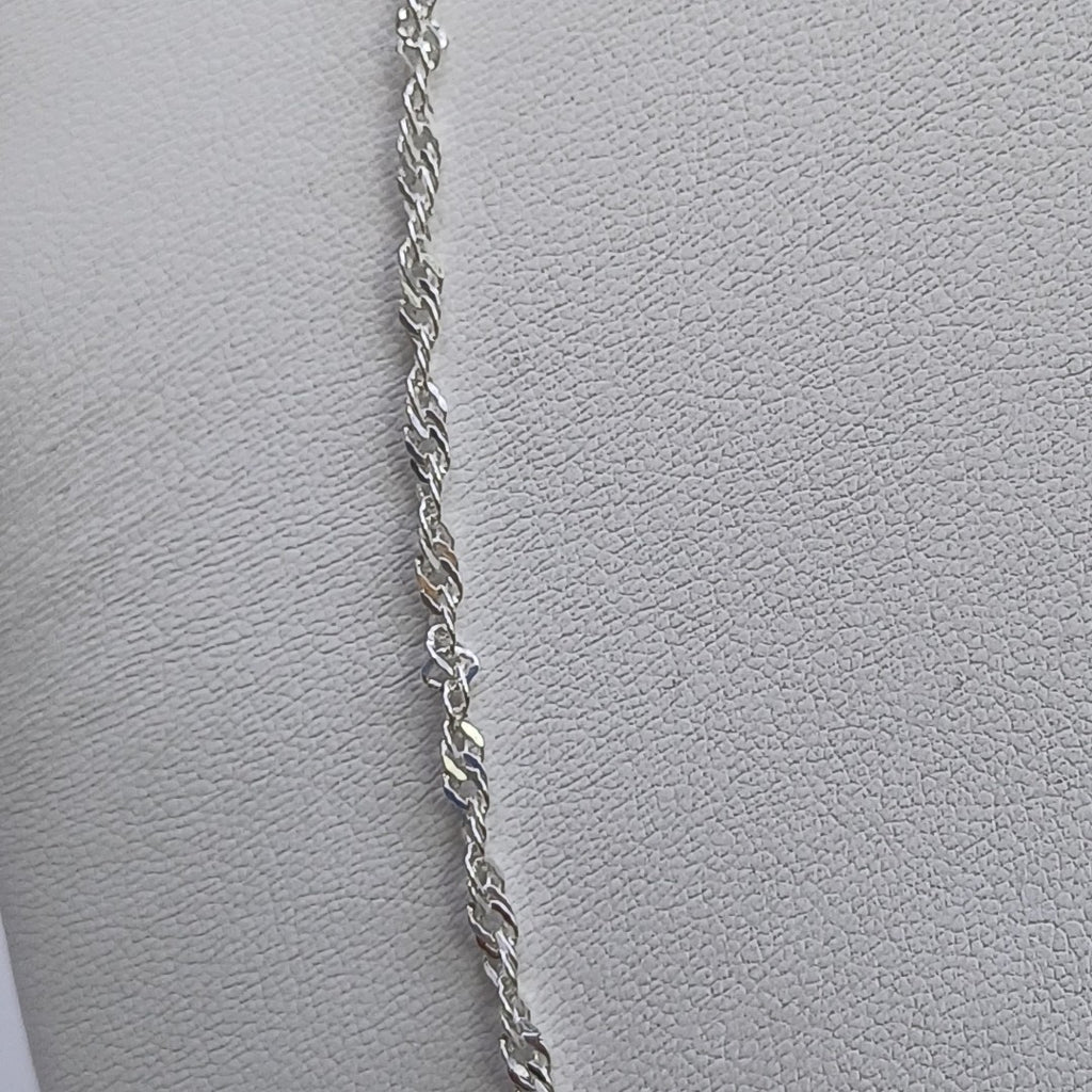 CADENA MEDIO TZL PLATA .925 55 CM 4.12 GR (NUEVO)