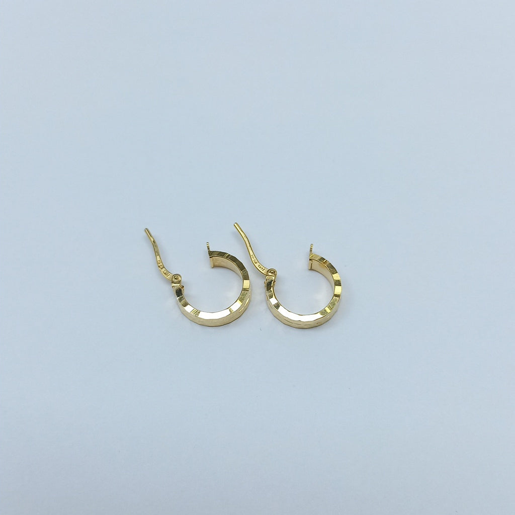 ARRACADAS PAR ORO 14 K 1,40 GRMS (SEMINUEVO)