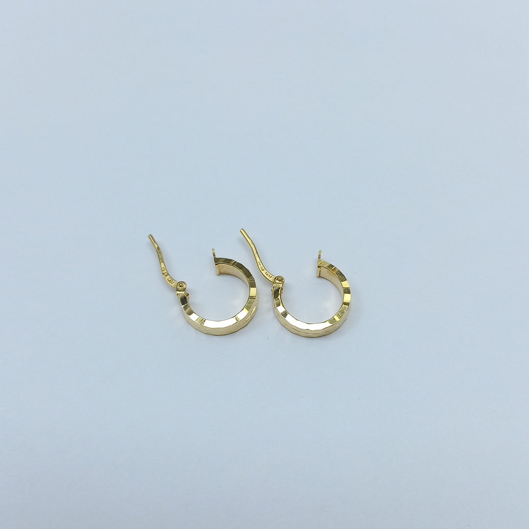 ARRACADAS PAR ORO 14 K 1,40 GRMS (SEMINUEVO)