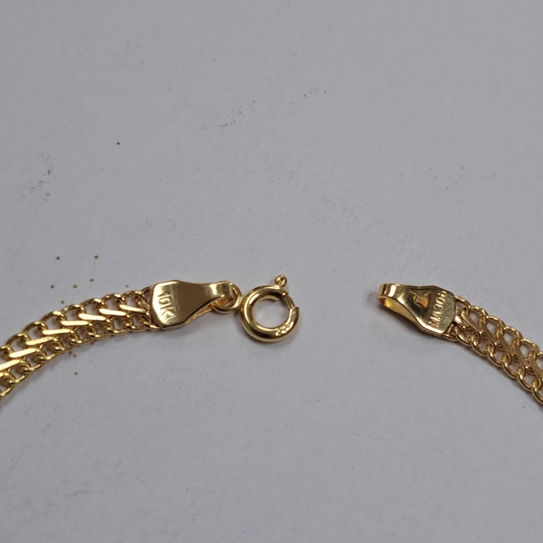 PULSERAS CABALLERO ORO 10K 1.8 (NUEVO)