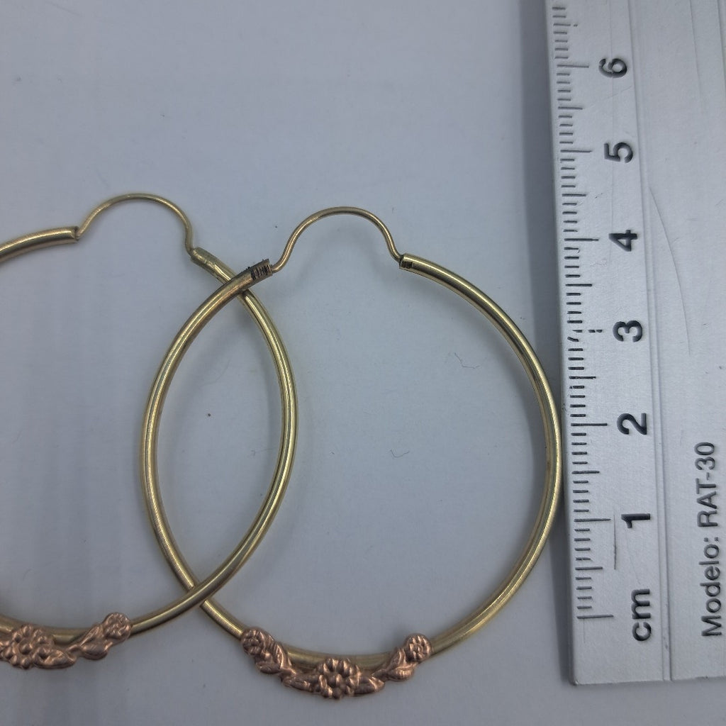ARRACADAS PAR ORO 10 K 3.8 GRMS (SEMINUEVO)