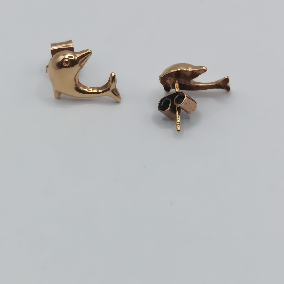 ARETES PAR ORO 10 K 1.3 GRMS (SEMINUEVO)