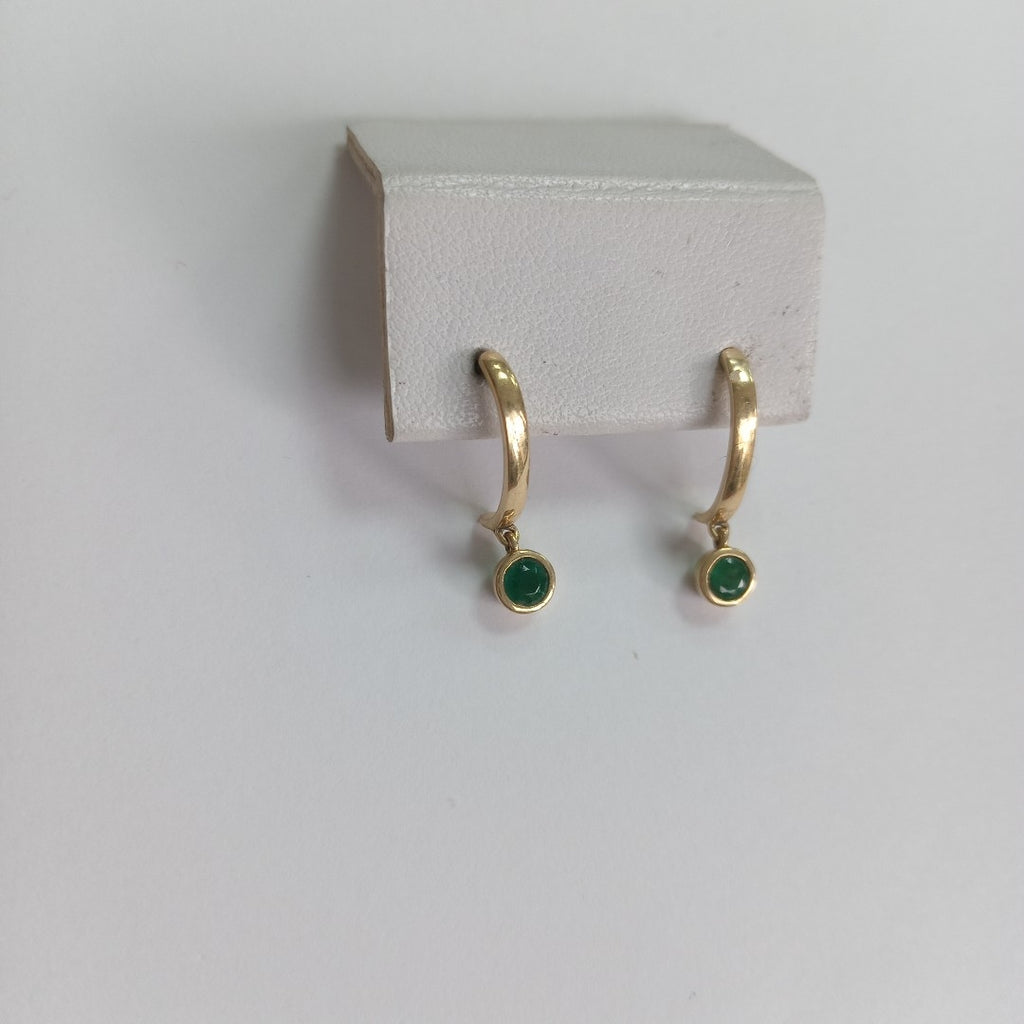 ARETES PAR ORO 18 K 1.9 GRMS (SEMINUEVO)