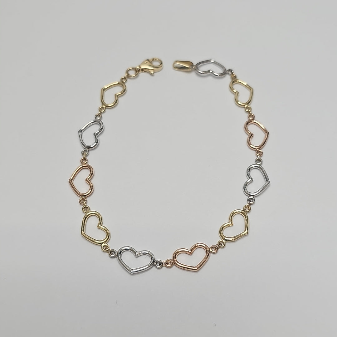PULSERAS DAMA ORO 14K 2.4 (NUEVO)