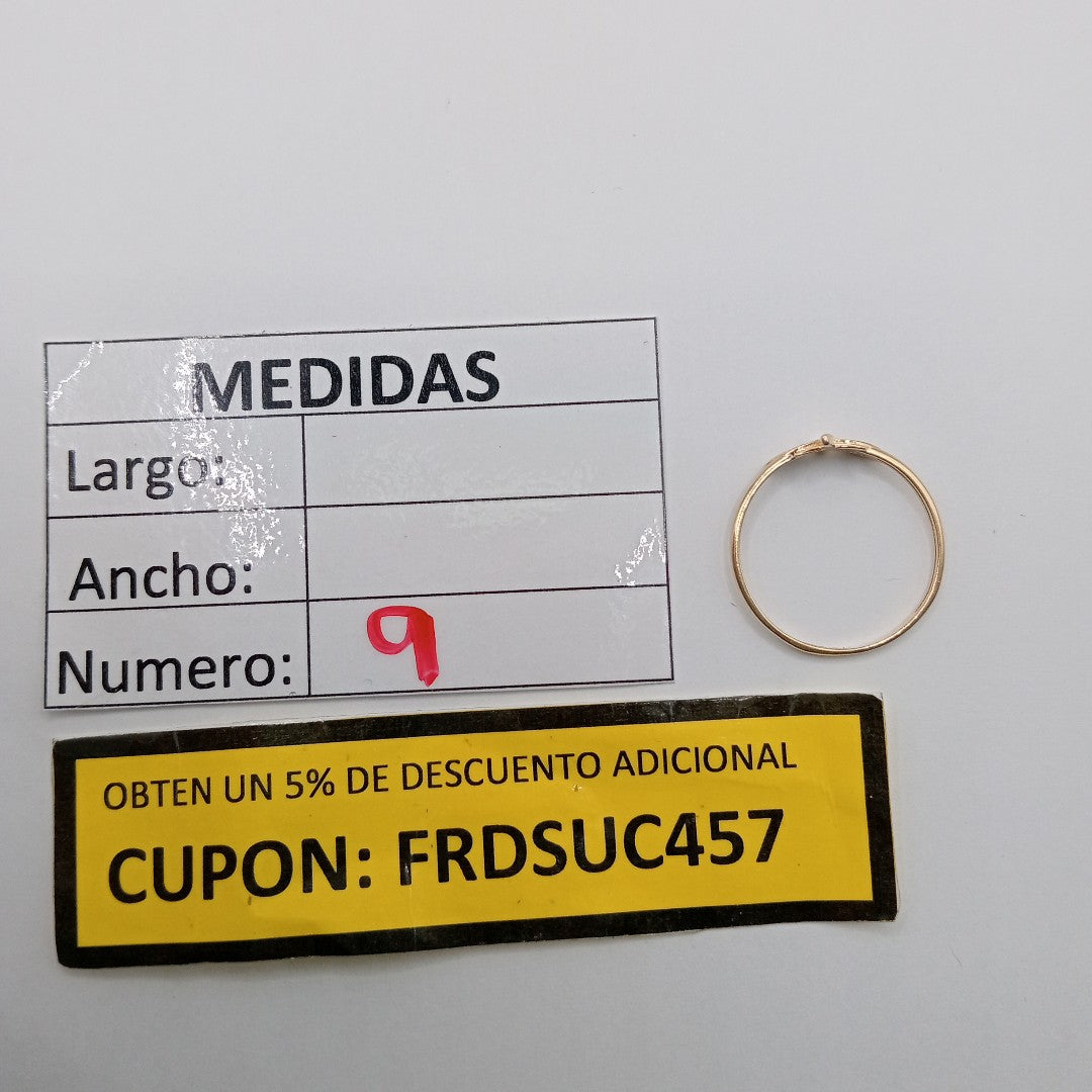 ANILLITO ORO 14 K 1 GRMS (SEMINUEVO)
