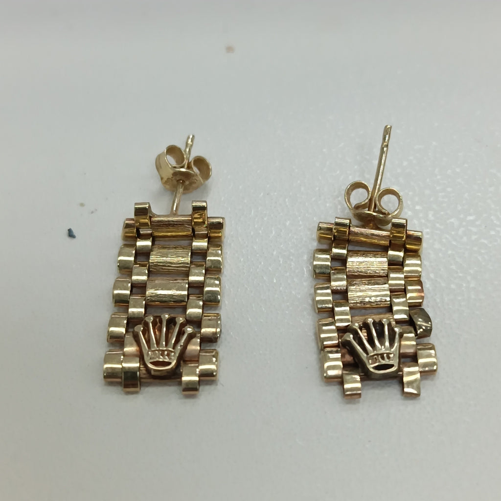 ARETES PAR ORO 10 K 3.5 GRMS (SEMINUEVO)