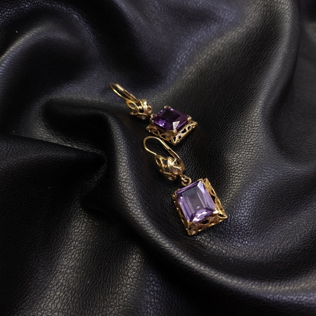 ARETES PAR ORO 8 K 3.7 GRMS (SEMINUEVO)