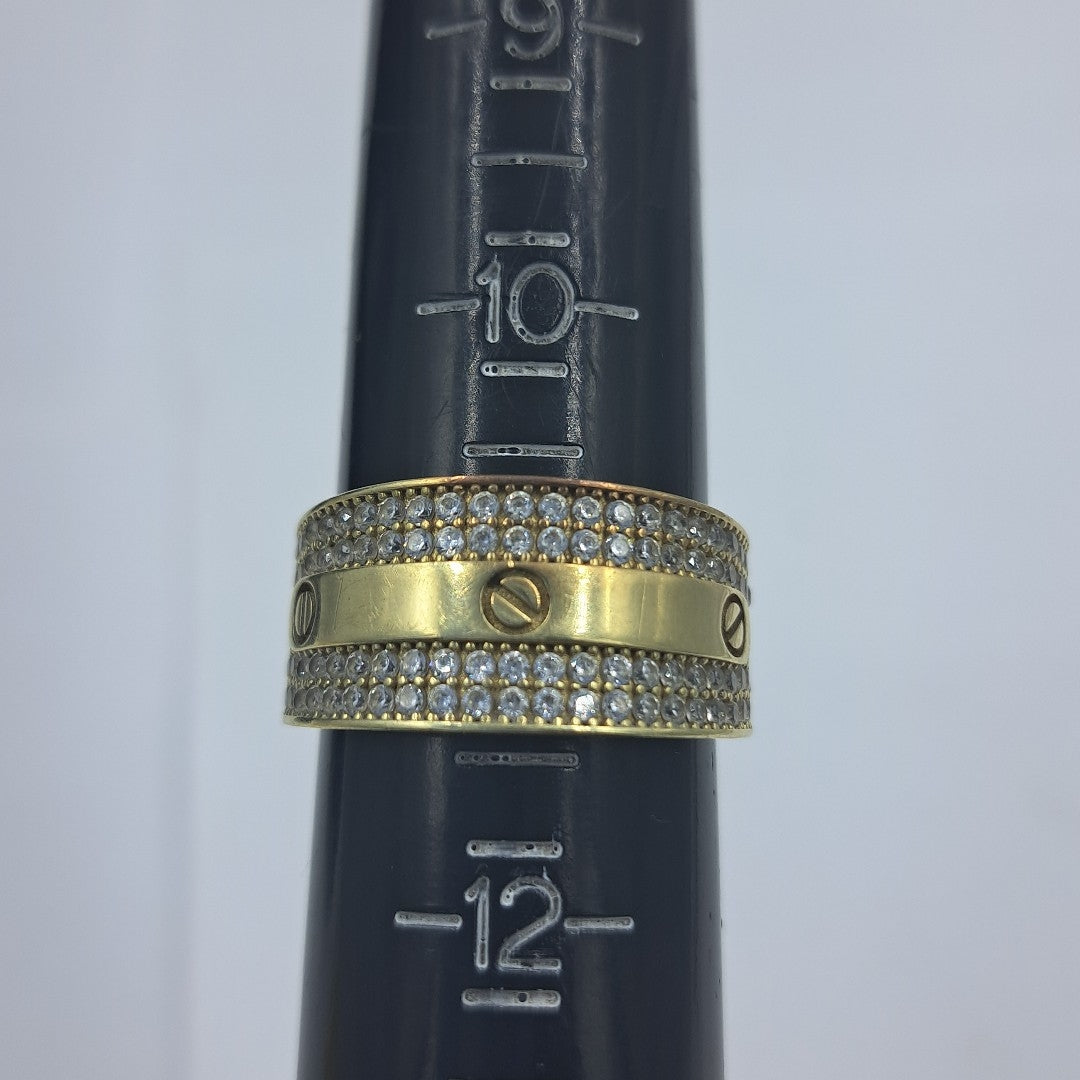 ANILLO ORO 10 K 7 GRMS (SEMINUEVO)