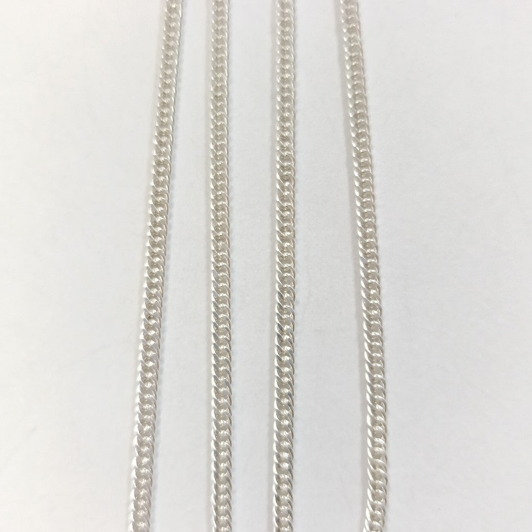 CADENA BARBADA PLATA .925 60 CM 5.02 GR (NUEVO)
