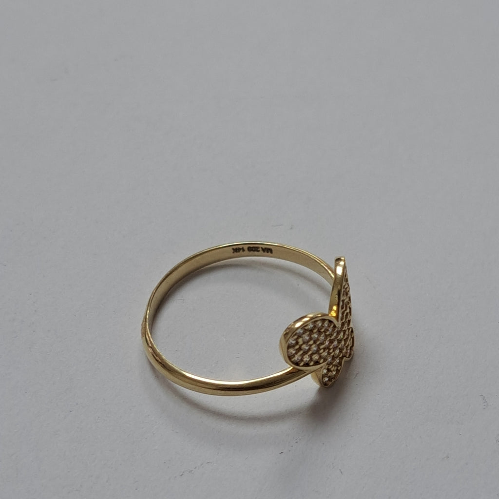 ANILLOS DAMA ORO 14K 2 (NUEVO)