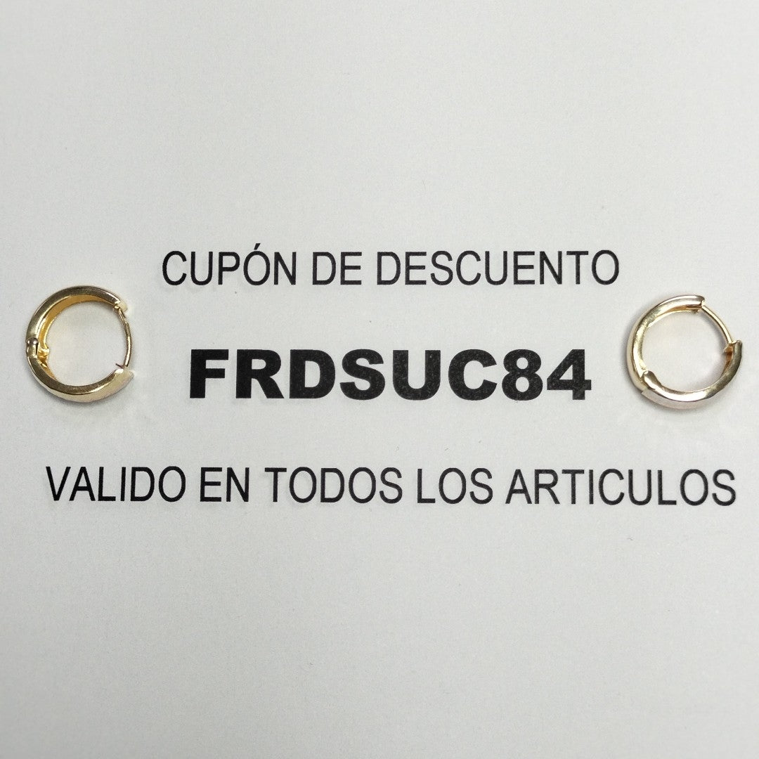 HUGGIES ORO 14K 1.6 (NUEVO)