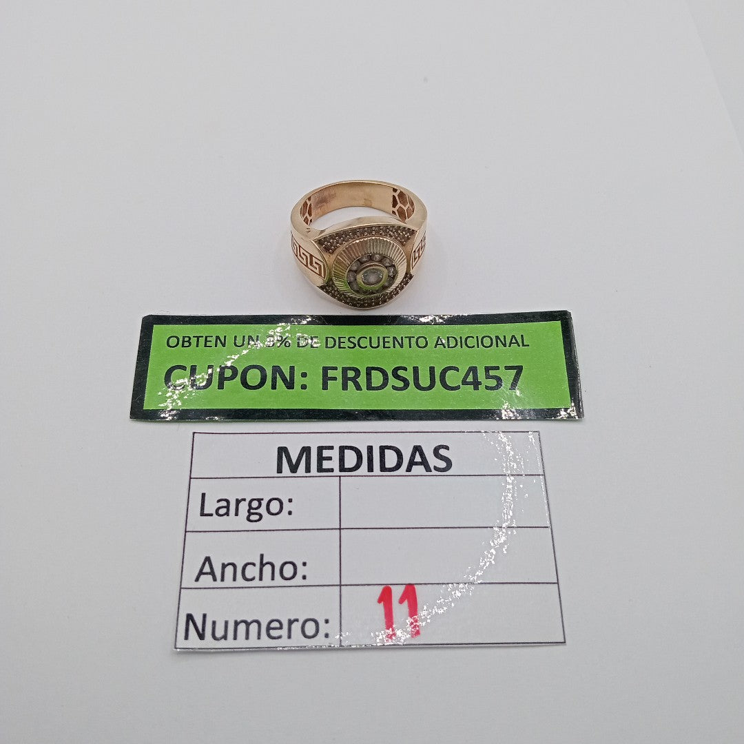 ANILLO ORO 10 K 6.6 GRMS (SEMINUEVO)