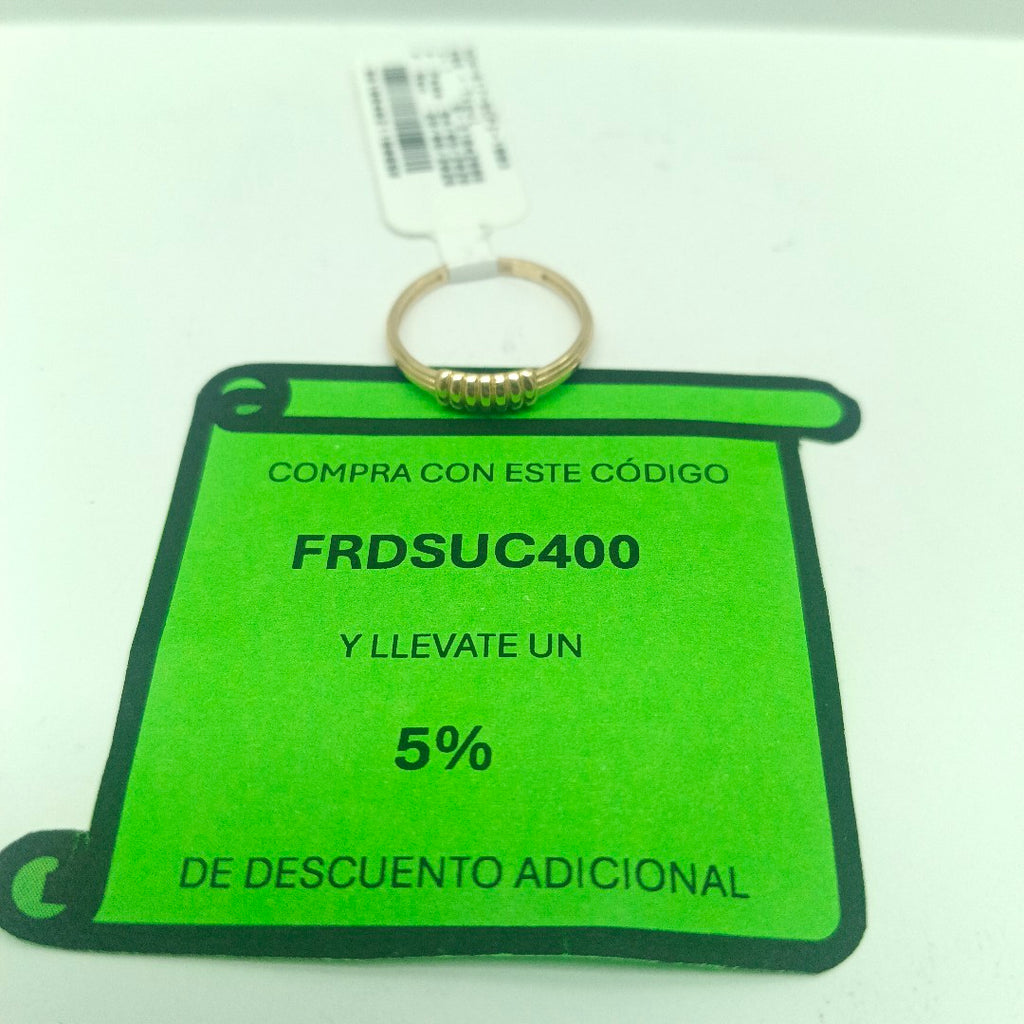 ANILLITO ORO 14 K 1.4 GRMS (SEMINUEVO)