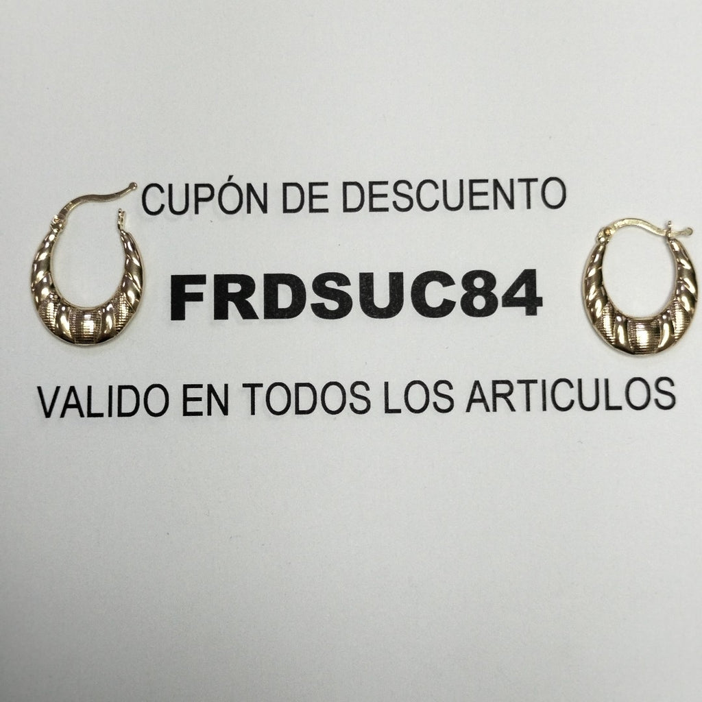 ARRACADAS ORO 14K 1.2 (NUEVO)