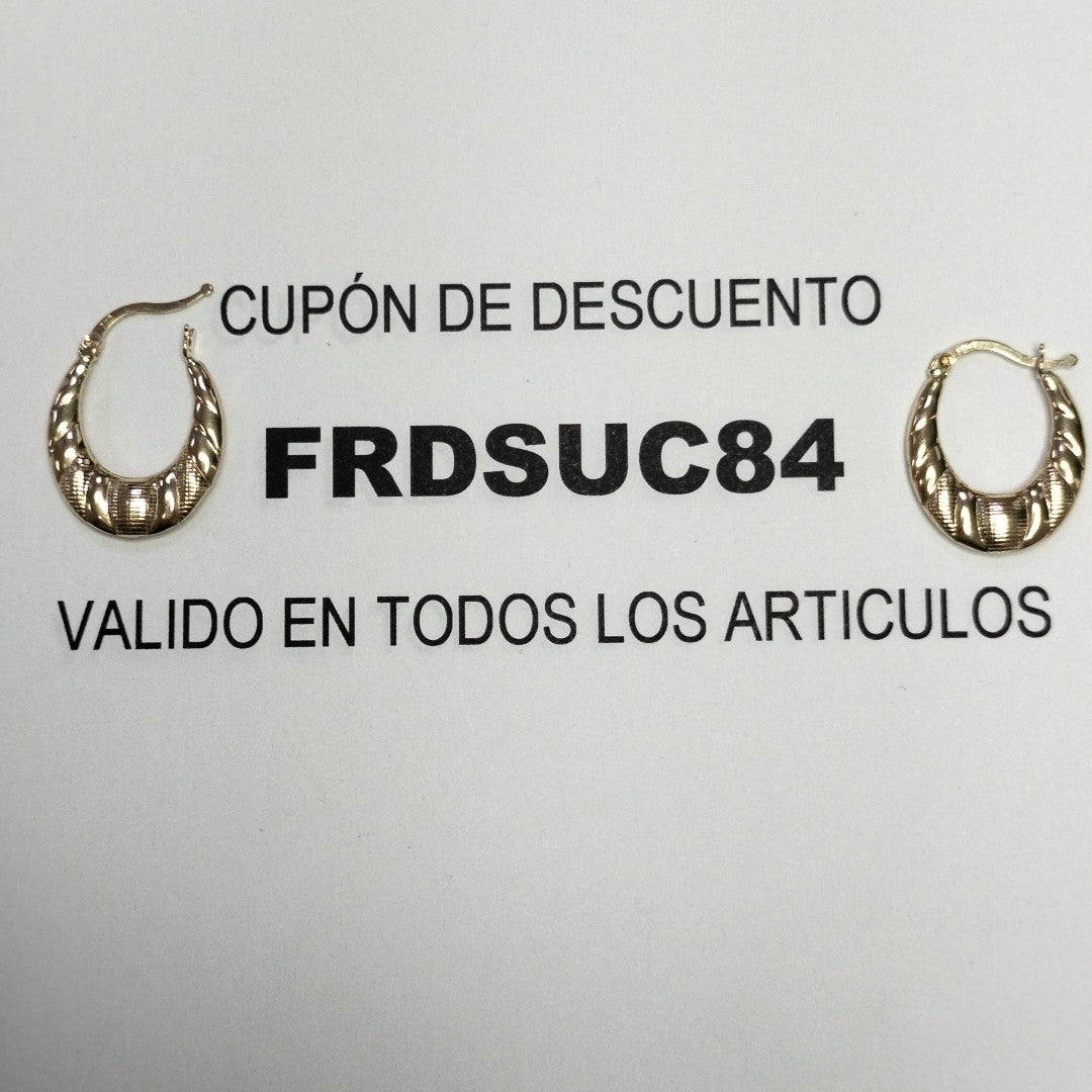 ARRACADAS ORO 14K 1.2 (NUEVO)