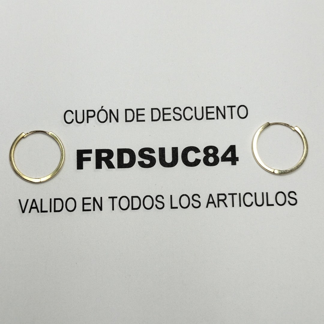 HUGGIES ORO 14K 1.3 (NUEVO)