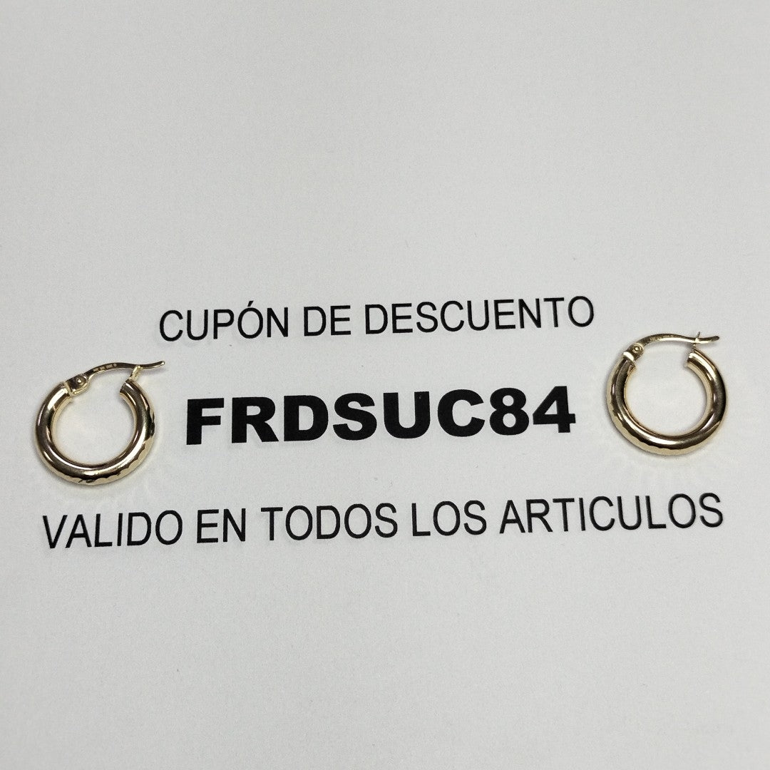 HUGGIES ORO 14K 1.4 (NUEVO)