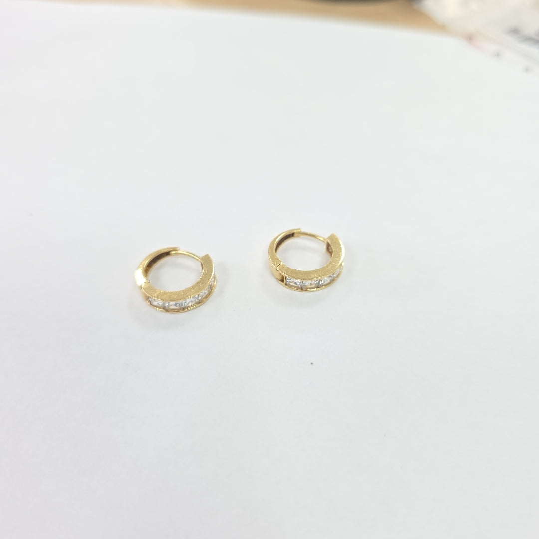 ARETES PAR ORO 14 K 3,30 GRMS (SEMINUEVO)