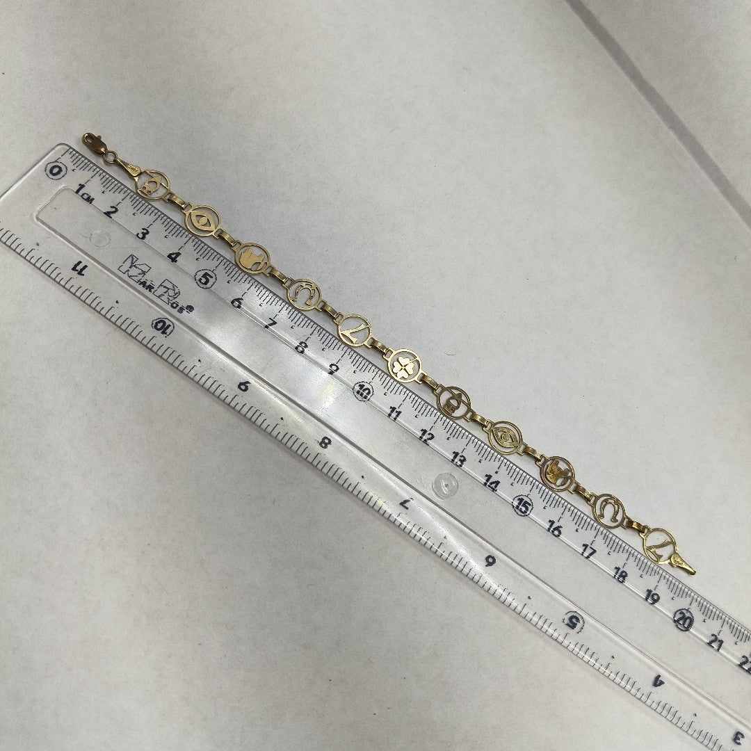 PULSERA ORO 10 K 3.2 GRMS (SEMINUEVO)