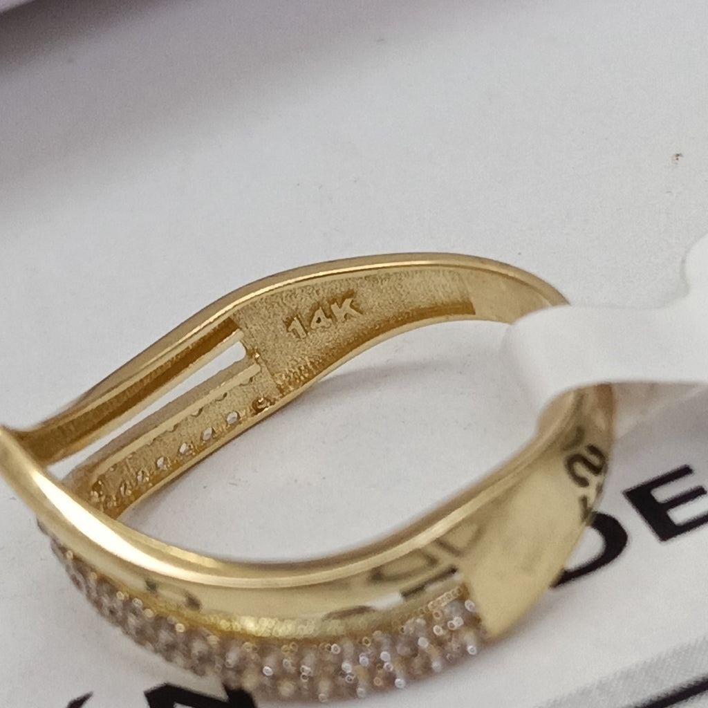 ANILLOS DAMA ORO 14K 2 (NUEVO)