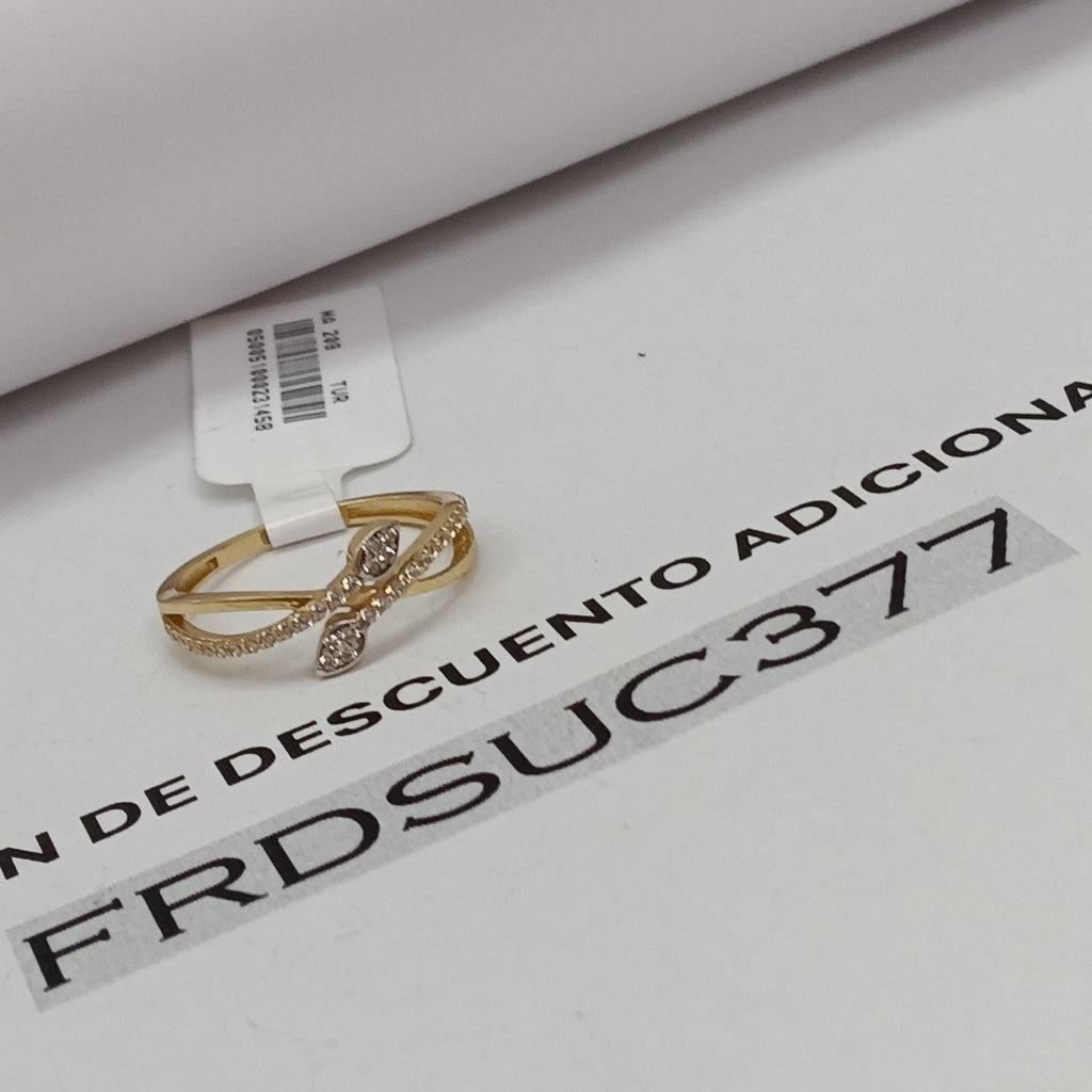 ANILLOS DAMA ORO 14K 1.6 (NUEVO)