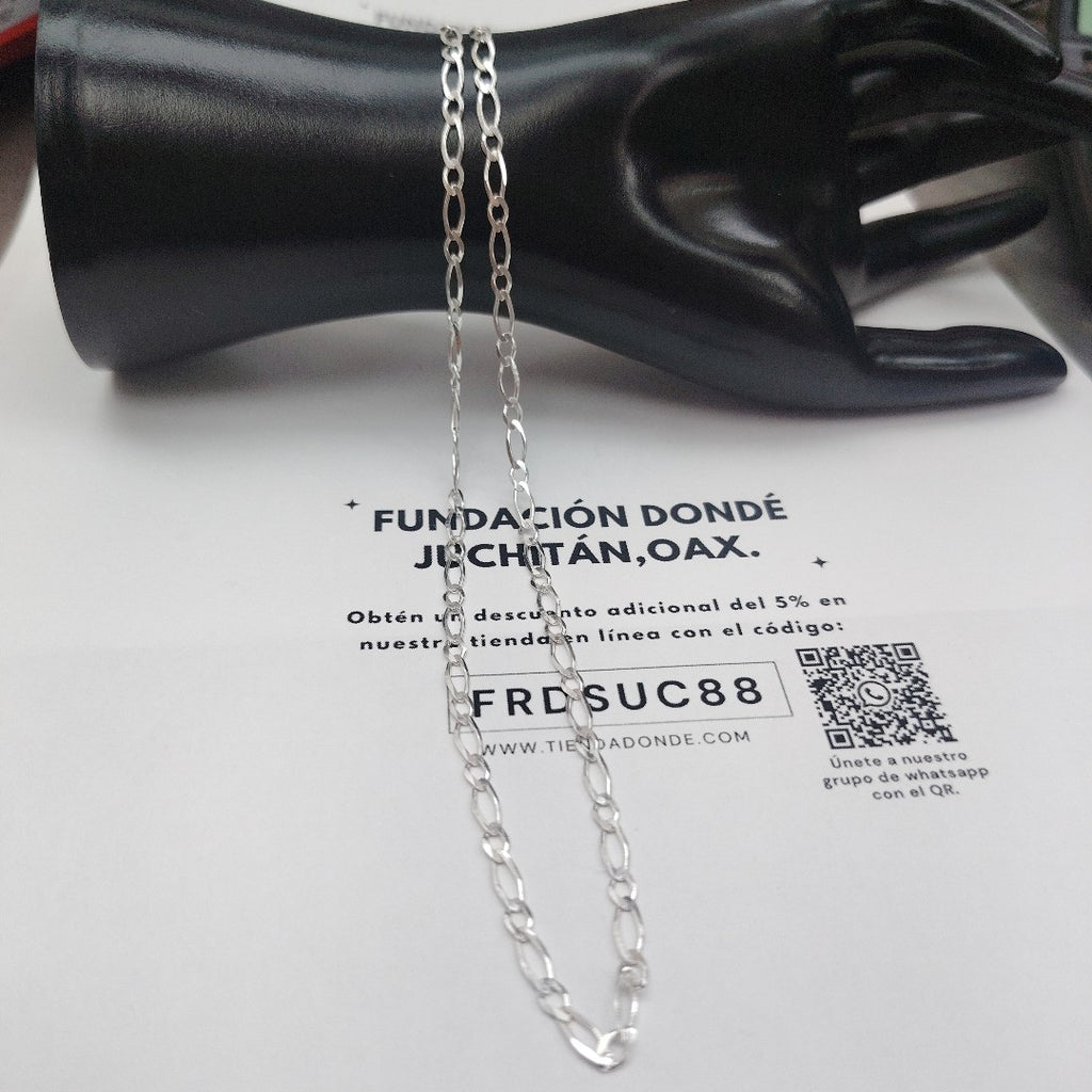 CADENA 1X1 PLATA .925 55 CM 6.62 GR (NUEVO)