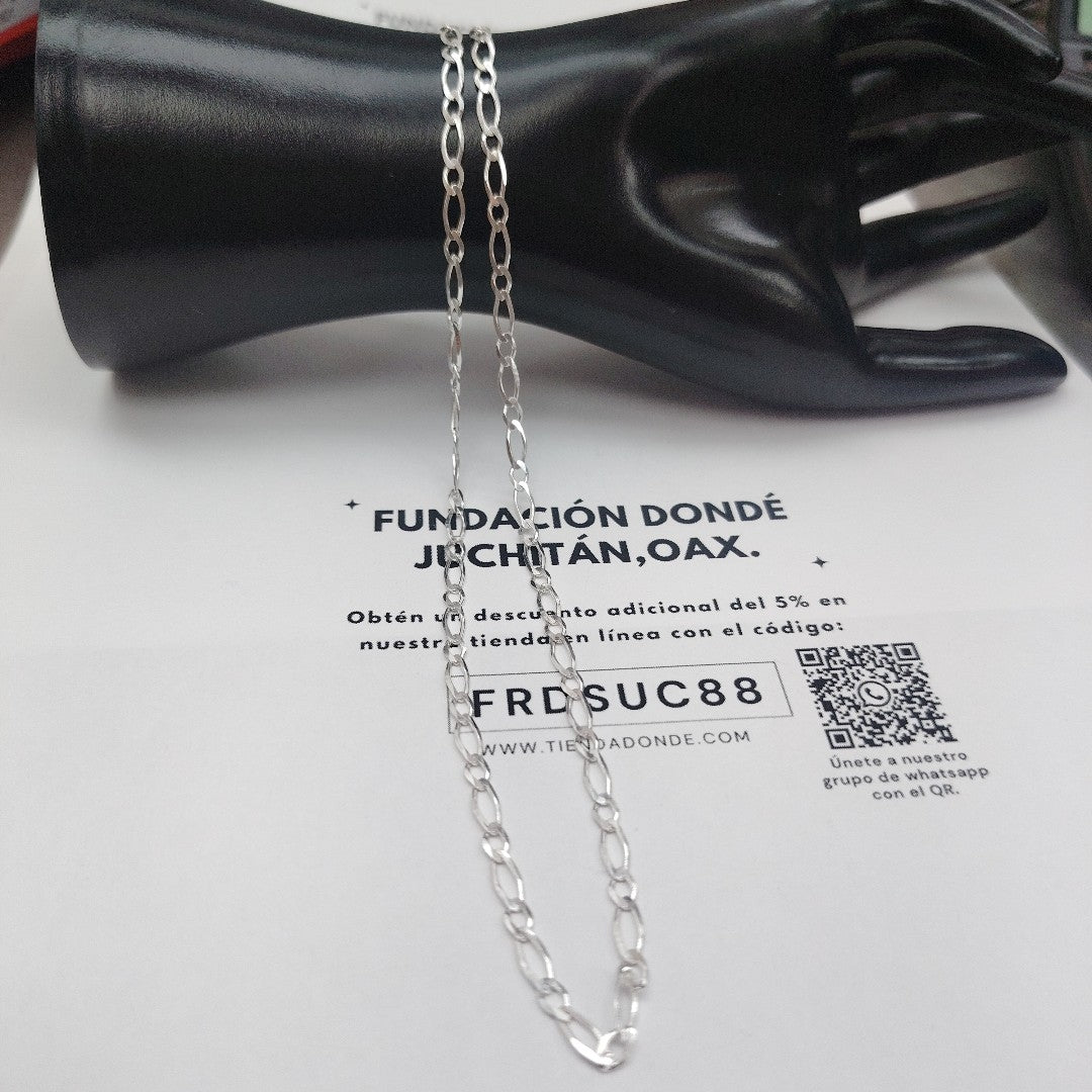 CADENA 1X1 PLATA .925 55 CM 6.62 GR (NUEVO)