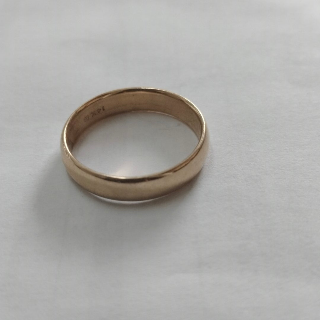 ANILLO ORO 14 K 6.4 GRMS (SEMINUEVO)