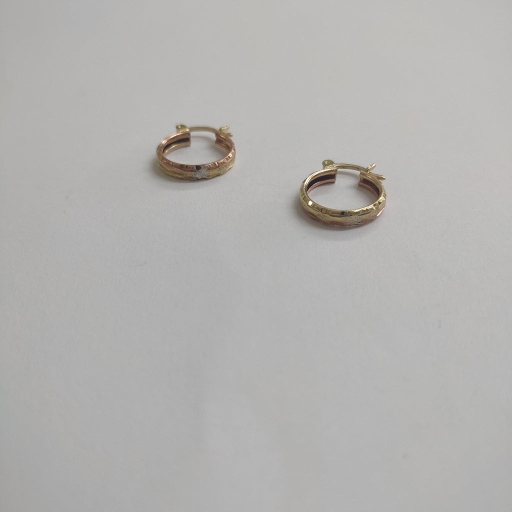 ARRACADAS PAR ORO 10 K 1.4 GRMS (SEMINUEVO)