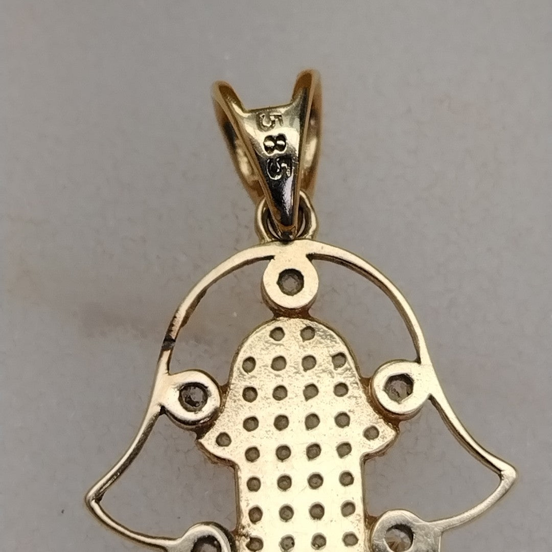 DIJE ORO 14 K 1.7 GRMS (SEMINUEVO)