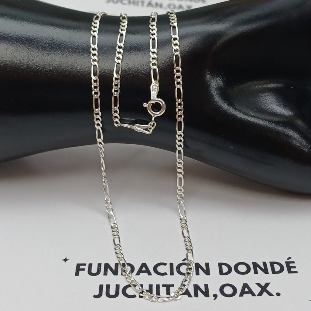 CADENA 3X1 PLATA .925 55 CM 4.72 GR (NUEVO)