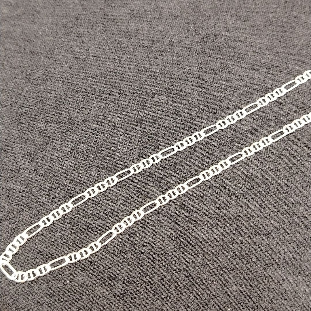CADENA TEJIDO 3X1 PLATA .925 60 CM 8.2 GR (NUEVO)