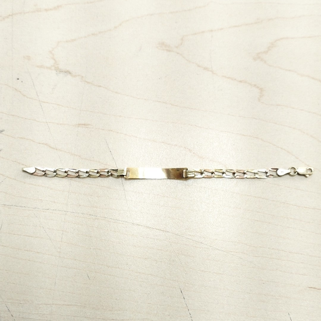 ESCLAVA ORO COMBINADO 10 K 2 GRMS (SEMINUEVO)