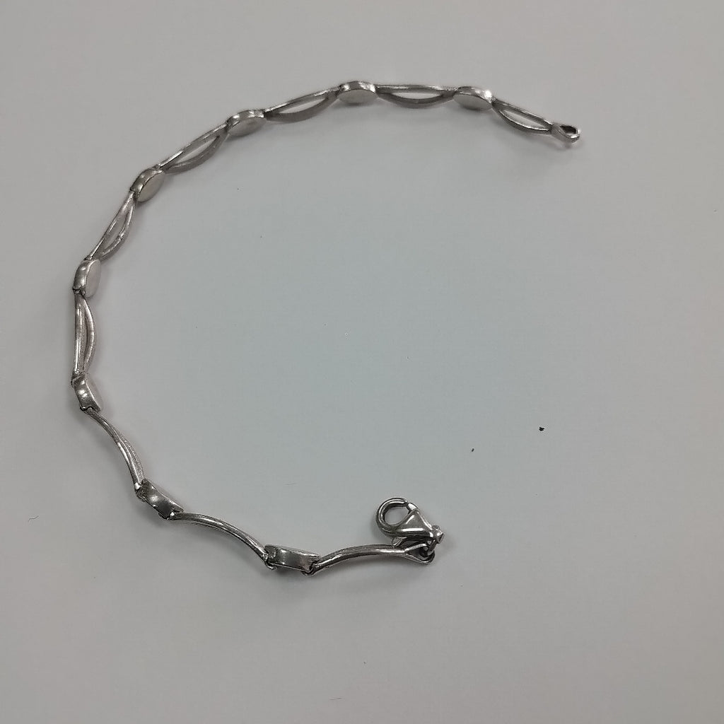 PULSERA ORO BLANCO 10 K 6,60 GRMS (SEMINUEVO)