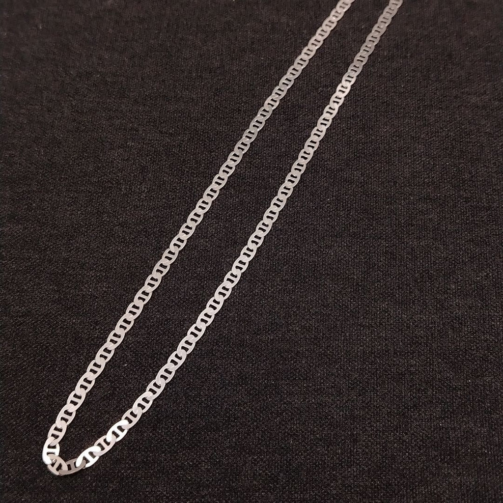 CADENA TEJIDO GUCHI PLATA .925 55 CM 12.6 GR (NUEVO)
