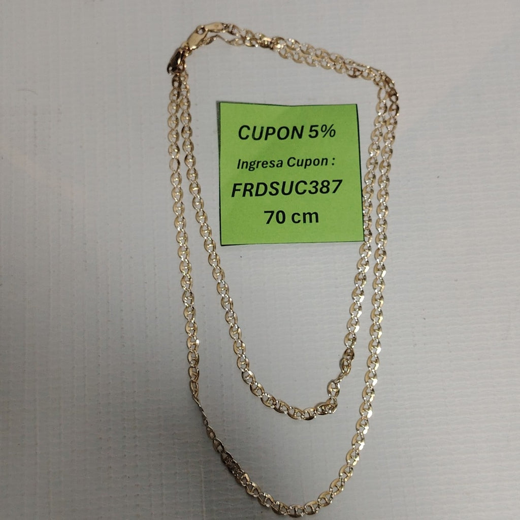 CADENA ORO 14 K 9 GRMS (SEMINUEVO)