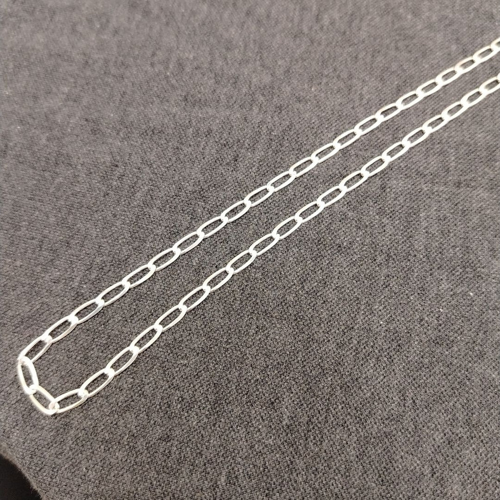 CADENA TEJIDO ESLABONES PLATA .925 60 CM 11.2 GR (NUEVO)