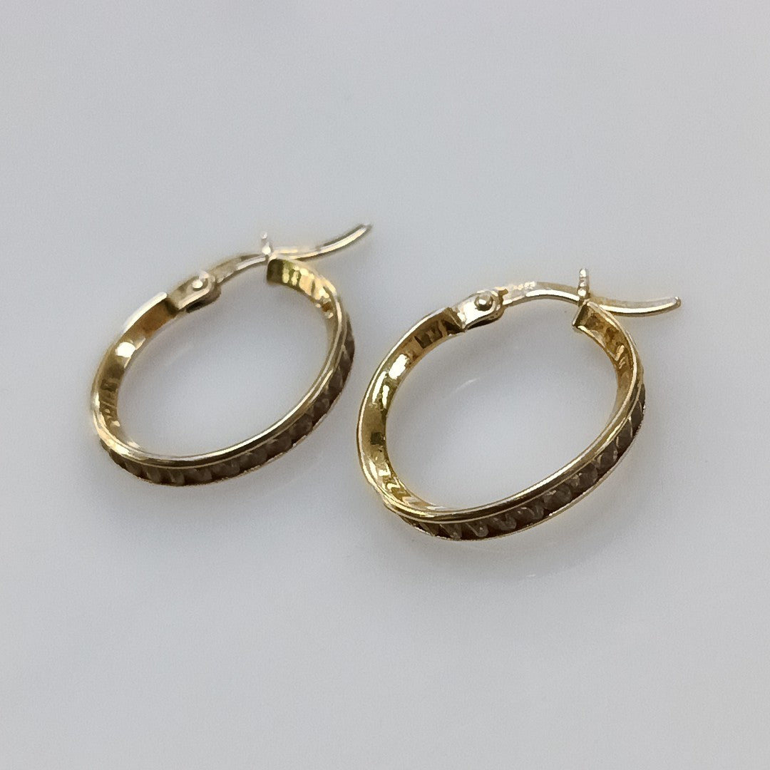 ARETES PAR ORO 14 K 1.5 GRMS (SEMINUEVO)