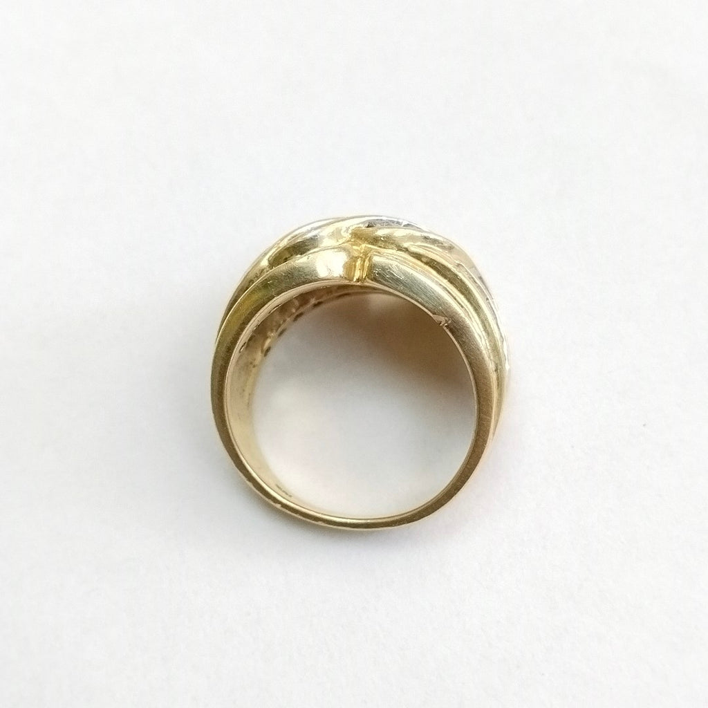 ANILLO ORO 10 K 9,60 GRMS (SEMINUEVO)