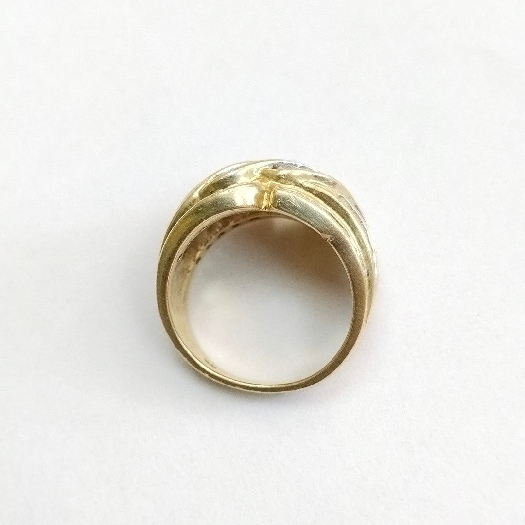 ANILLO ORO 10 K 9,60 GRMS (SEMINUEVO)