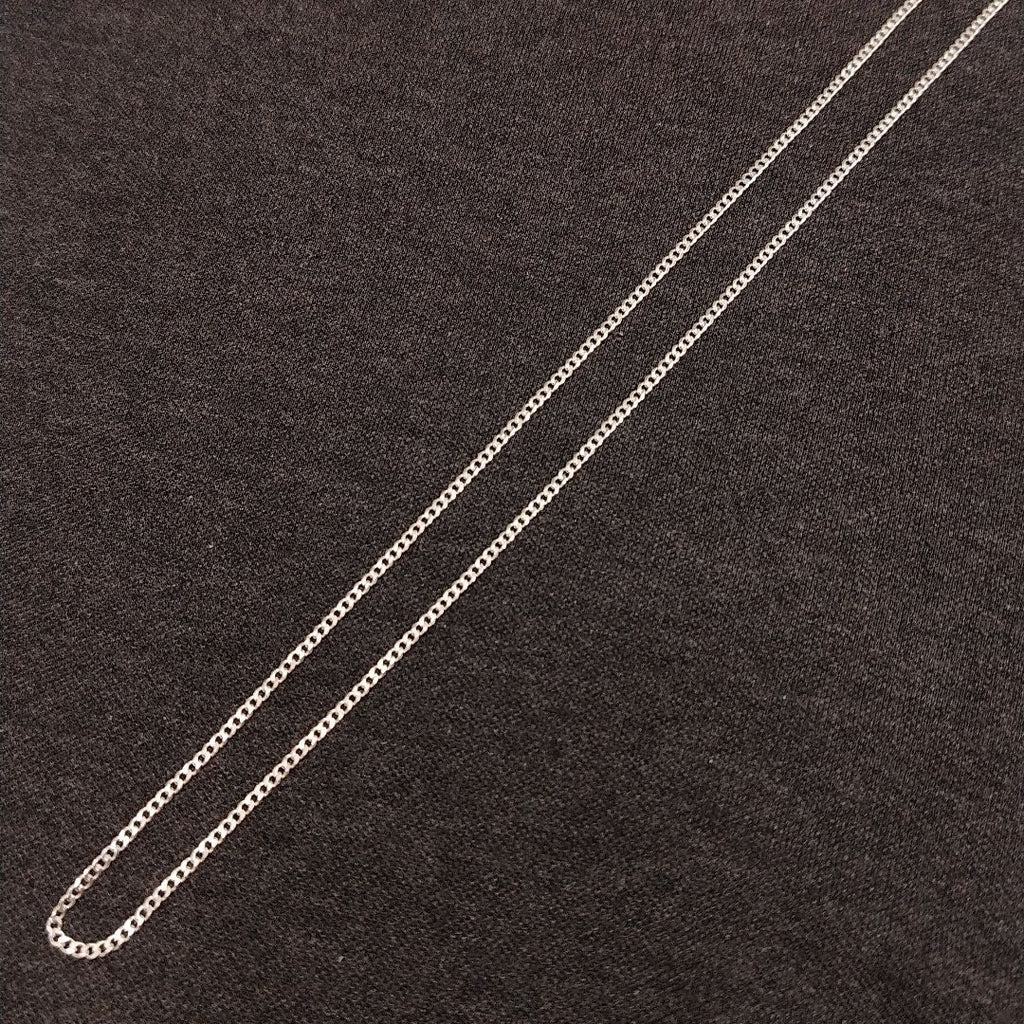 CADENA TEJIDO BARBADO PLATA .925 55 CM 5.3 GR (NUEVO)