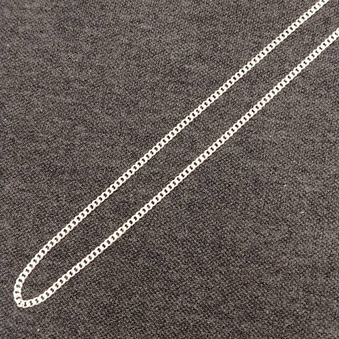 CADENA TEJIDO BARBADO PLATA .925 55 CM 5.3 GR (NUEVO)