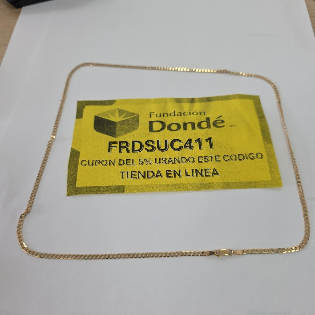 CADENA ORO 14 K 6.2 GRMS (SEMINUEVO)