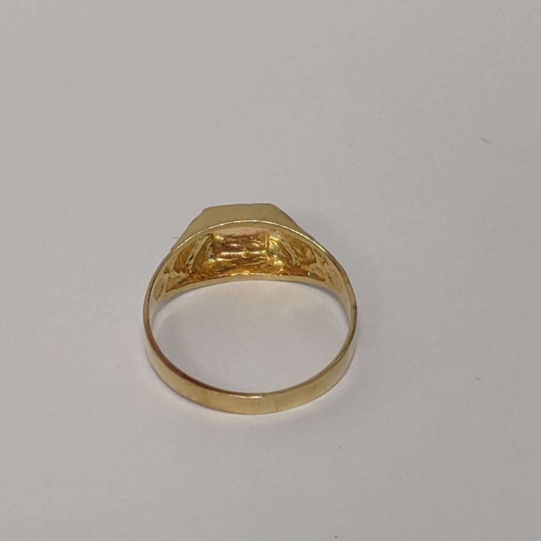 ANILLO ORO 10 K 2.5 GRMS (SEMINUEVO)