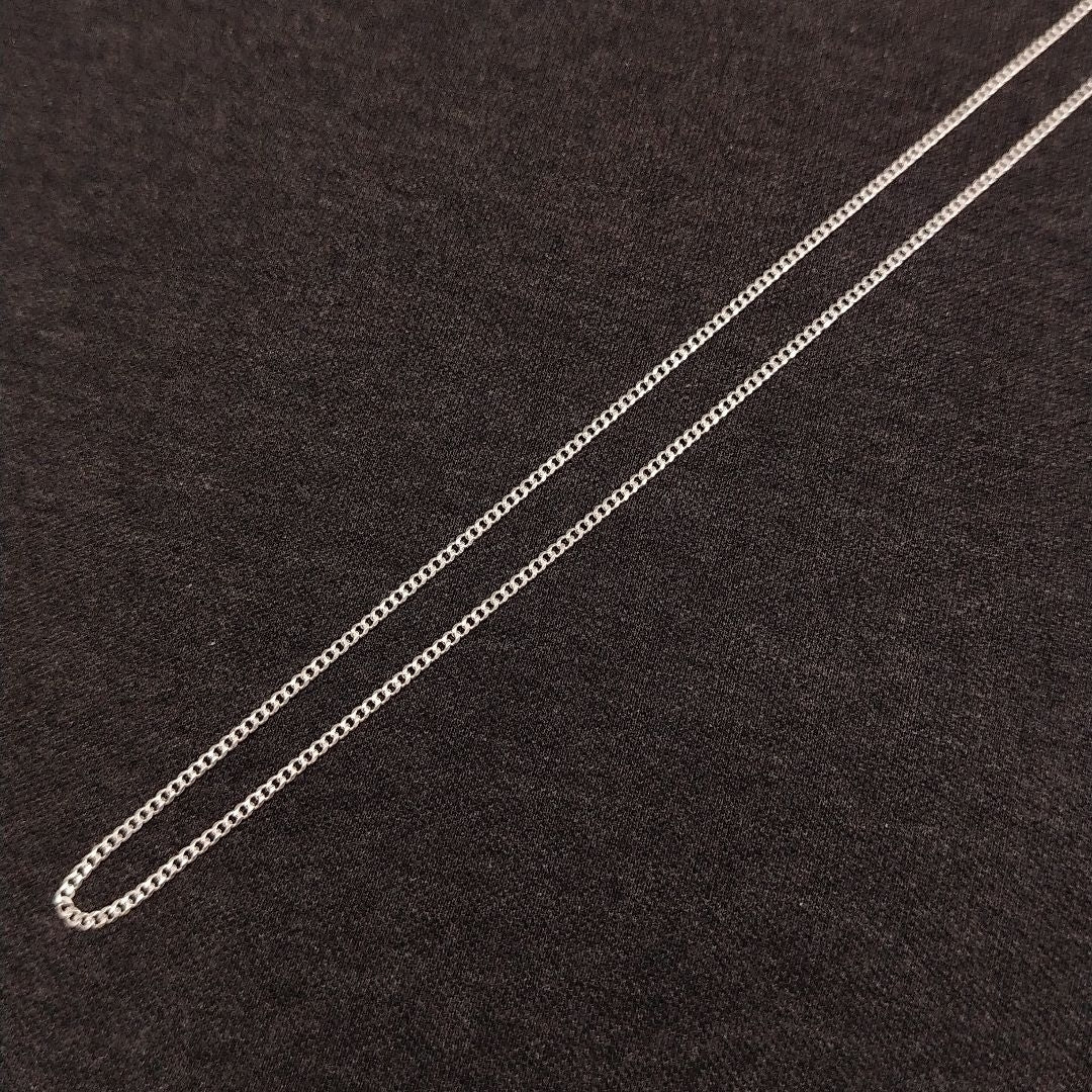 CADENA TEJIDO BARBADO PLATA .925 55 CM 5.2 GR (NUEVO)