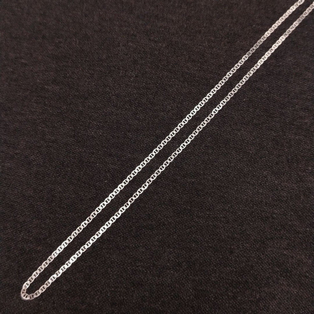 CADENA TEJIDO GUCHI PLATA .925 55 CM 3.4 GR (NUEVO)