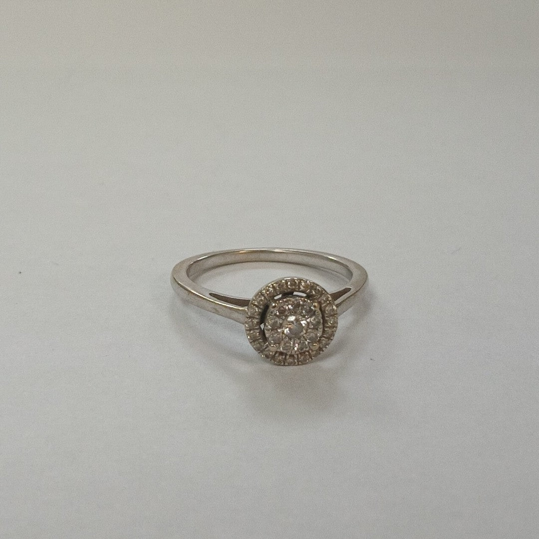 ANILLITO ORO BLANCO 14 K 2.6 GRMS (SEMINUEVO)