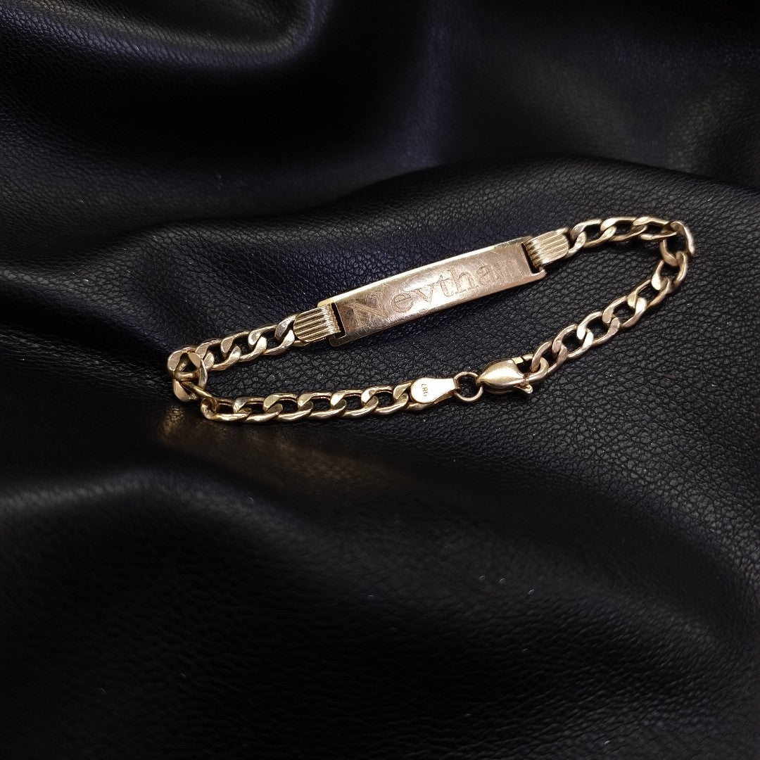 ESCLAVA ORO 14 K 3.1 GRMS (SEMINUEVO)