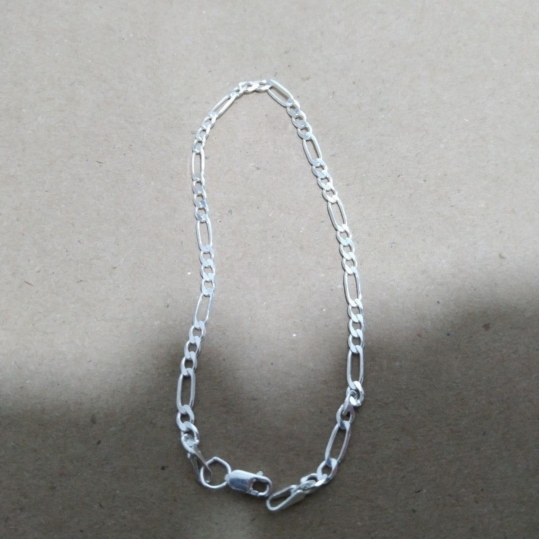PULSERA 3X1 PLATA .925 21 CM 2.83 GR (NUEVO)